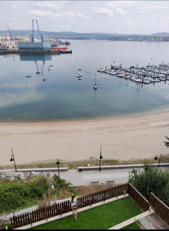 Grana Beach Ferrol โอโกรูญา ภายนอก รูปภาพ